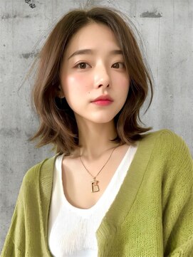 ウィールール 栄町店(WE RULE) 韓国風ミディボブ