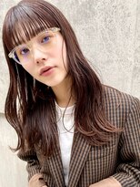 ミラバイグリーン(Mira by green)&nbsp;レイヤーカット/チョコレートブラウン/ココアブラウン/韓国風