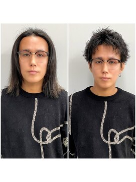 ステップボーンカット トーキョー(STEP BONE CUT TOKYO) 【ステップボーンカット】メンズショートパーマ