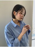 ミニボブ*ぱっつんボブ*大人ボブ*ショートボブ*30代40代50代