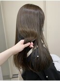 ダメージレスなオリーブベージュで艶髪に◎