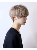ベージュマッシュショート