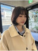 ボブ/切りっぱなしボブ/韓国風ボブ/タッセルボブ