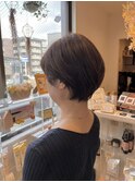 襟足改善ショート