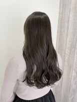 シエル 立川店(CIEL)&nbsp;透け感グレージュ×ロング【CIEL×maki】