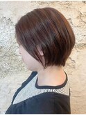 【Flor_上大岡】*大人女性ショート+マロンベージュ*