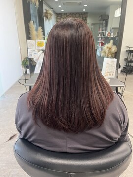 ガルボヘアー 桟橋店(garbo hair) オイルストレート　艶髪　トリートメント　カラー　ホームケア