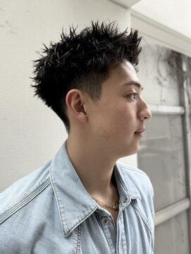 ニコ トウキョウ ロジック(nico TOKYO Logic) スパイキーショート　ピンパーマ　スパイキーショートパーマ