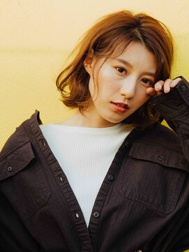 リュープリエ 笹塚(Lieu plie) 前髪かき上げナチュラルショートミディ