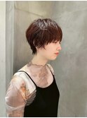 大人可愛いマッシュショート