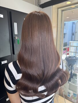 ミルクティー(Milk TEA) ブリーチなしブラウンカラー