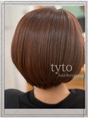 ショート×ツヤ感まとまりショート【tyto hair&eyelash】