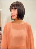 morio札幌　札幌ボブ ボブカラー　ナチュラルカラー