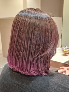 ピンクグラデーション