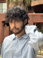 フィフスパーク(fifth PARK)&nbsp;大人色気ツイストスパイラルパーマメンズカットビジネスマン渋谷