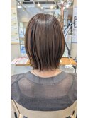 アゴ下2cm切りっぱなしボブ