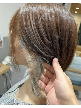 ラピスタ 池袋(Lapista) 韓国ヘアレイヤーカットダブルハイライトカラー【Lapista池袋】