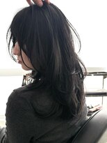 ネスト(NEST) レイヤーカット/ハッシュカット//ブルーブラック/透明感カラー