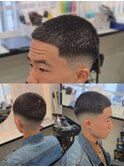 バズカット/ボウズフェード/バーバー/海外ヘア/スキンフェード