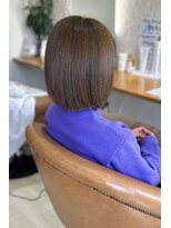 ヘアメイクアモーレ 光の森店(Hair Make Amore)&nbsp;美髪再生カラー×白髪染めチャコールブラウン