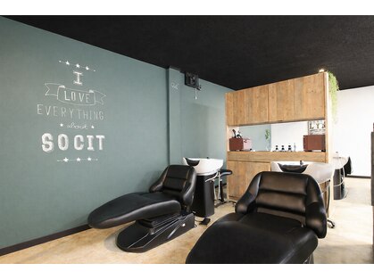 ヘアーアンドスパソシット(HAIR&SPA SOCIT)の写真