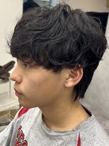 ナム 錦糸町(NAM)&nbsp;MEN’S/リバースセンターパート/ニュアンスパーマ/錦糸町