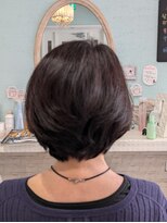 マオヘアー(MAO hair)&nbsp;【MAOhair】　ふんわり丸みショートボブ