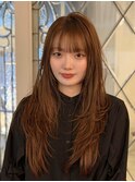 レイヤーカット+カラー+トリートメント