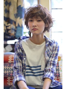マイティ バイ エイチ(mighty by H) mighty L.Aカジュアルなショートスタイル♪♪