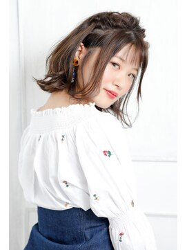 モカ ヘアーデザイン(moca HAIR DESIGN) ハーフアップっぽいアレンジ