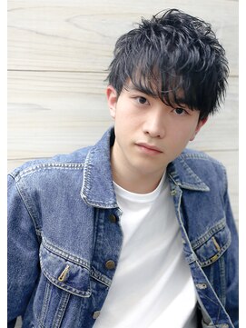 クラン(clan) clan<ウェットショート×束感スタイリング>