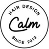 ヘアデザインカーム(hair design calm)のお店ロゴ