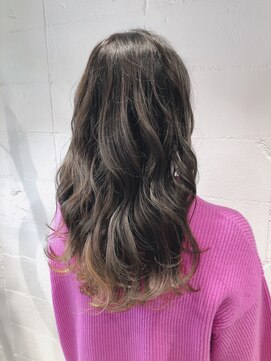 シェル 吉祥寺(shell) 透明感♪クリアグレージュインナーカラー！