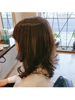 ヘアメイク イアラ 野田(hair make iara)&nbsp;シースルーアクアミント