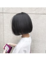 アクト 原宿(ACT)&nbsp;重たく見せない黒髪ボブ