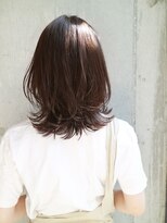 ダヴィン 中目黒(DaVin)&nbsp;【DaVin中目黒】ミディアムレイヤー　アッシュブラウン　外ハネ