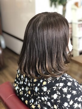 ヘアメイク ベル(hair make Belle) ナチュラルグラデーション×グレージュ