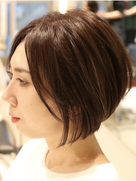 ヘア デザイン リスク(HAIR DESIGN RISK) 【RISK 高橋勇太】無造作でキマル大人可愛いショートボブ