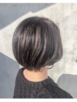 ナゴンスタイル(NAGON STYLE)&nbsp;ダークグレージュ×ハイライト