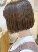 スタイリング簡単*ぱつっとボブ