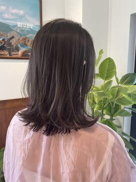 エイトナゴヤ 名駅店(EIGHT nagoya) 【EIGHT nagoya】ラベージュ/くびれボブ/流れるレイヤー