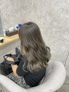 インスヘアー 東加古川店(INCE HAIR) オリーブグレージュ【中野】