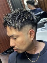 ヒロギンザ 新橋銀座口店(HIRO GINZA) メッシュフェードスタイル