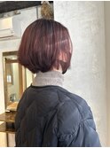 【eddie】ピンク+丸いボブ