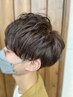 【メンズ人気No.1☆】カット＋眉カット＋炭酸クイックスパ 
