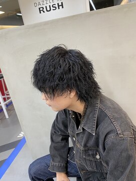 ダズルヘアラッシュ(DAZZLE hair RUSH) 波巻きパーマ