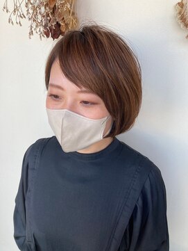 パレンテ(Parente) ショートボブ/ライトブラウン