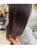 カシスカラー×ハリウッドトリートメント
