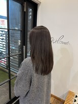 ディッシュ 五反田(dish)&nbsp;白髪ぼかしグレージュ/脱白髪染め/ハイライト履歴あり