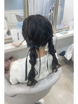 アリエス 渋谷駅東口店(Aries) ツイン編み下ろし